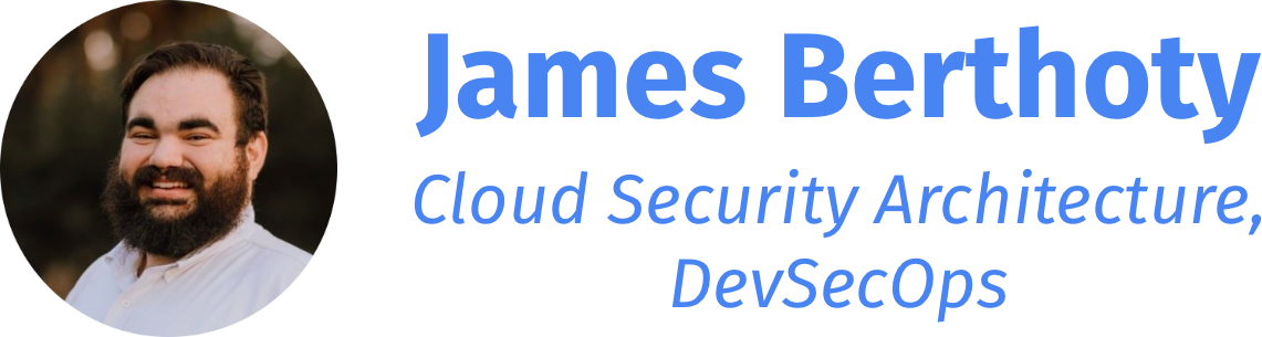 JamesBerthoty-CloudSecurity